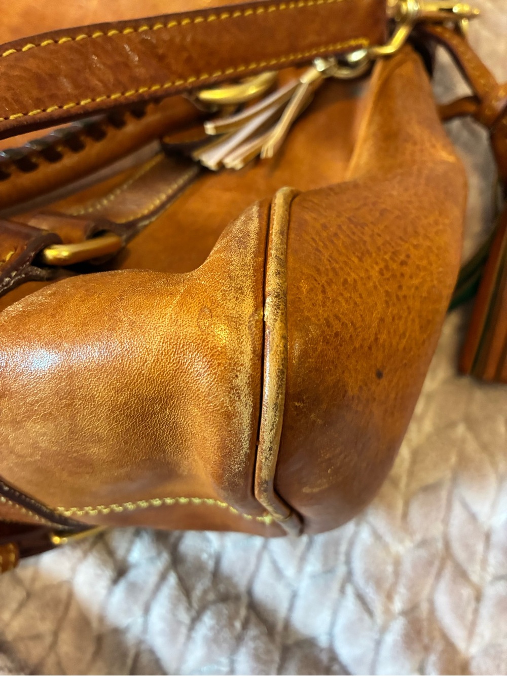 Dooney & Bourke Florentine Satchel - Picture 6 of 9